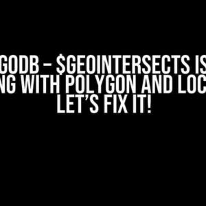 MongoDB – $geoIntersects is not working with polygon and location? Let’s Fix It!